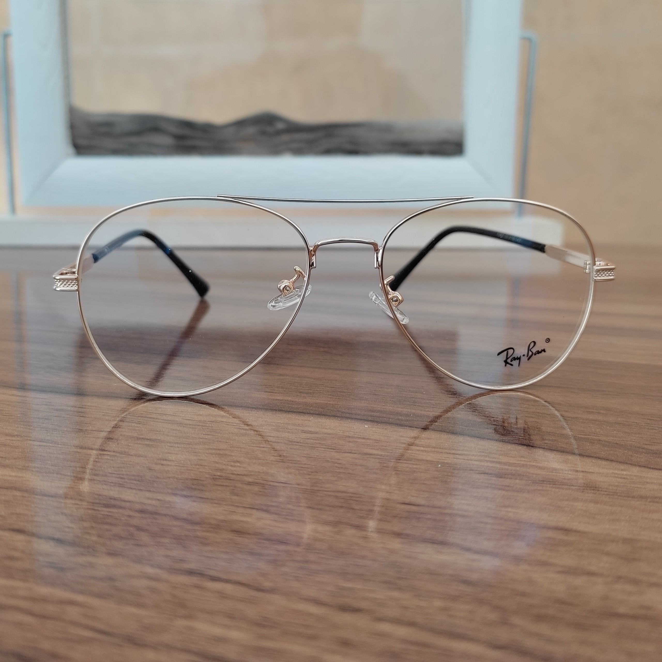 عینک طبی فلزی برند ریبن 