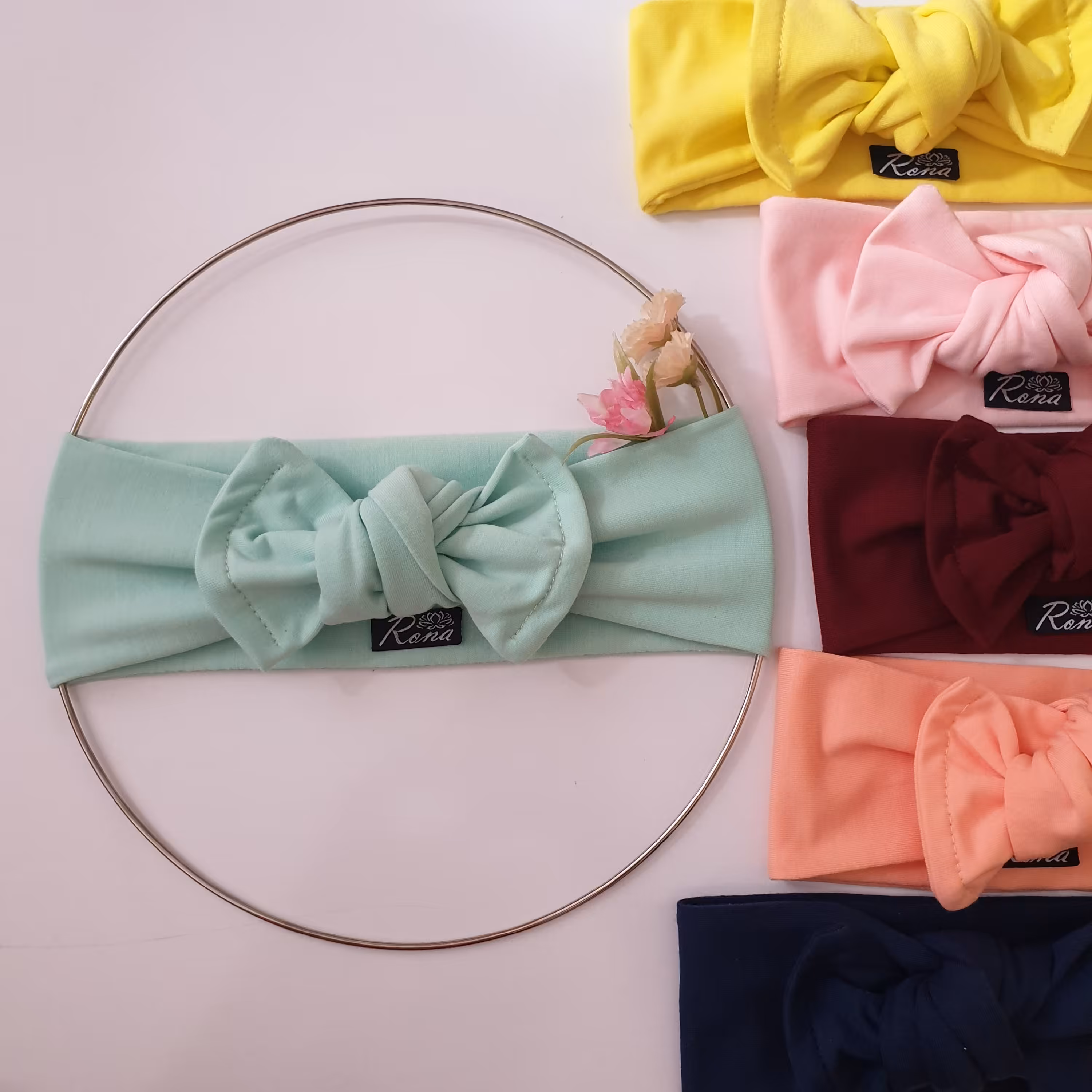 هدبند پاپیونی در رنگ های مختلف و ارسال رایگان