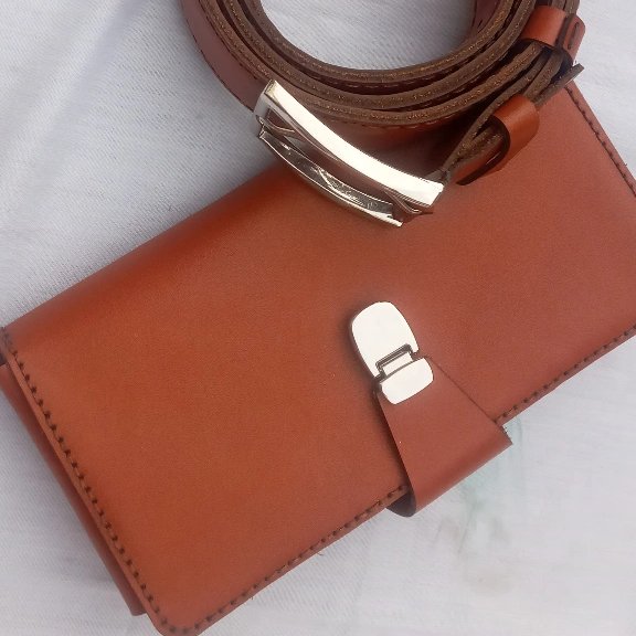 ست کمربند کیف پول   کیف مدارک 