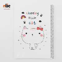 دفتر 100 برگ فانتزی سیمی ایمان گربه