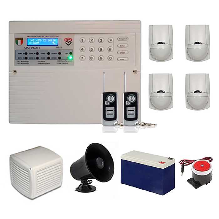 پکیج شماره 04 دزدگیر اماکن سینووال SinoWall