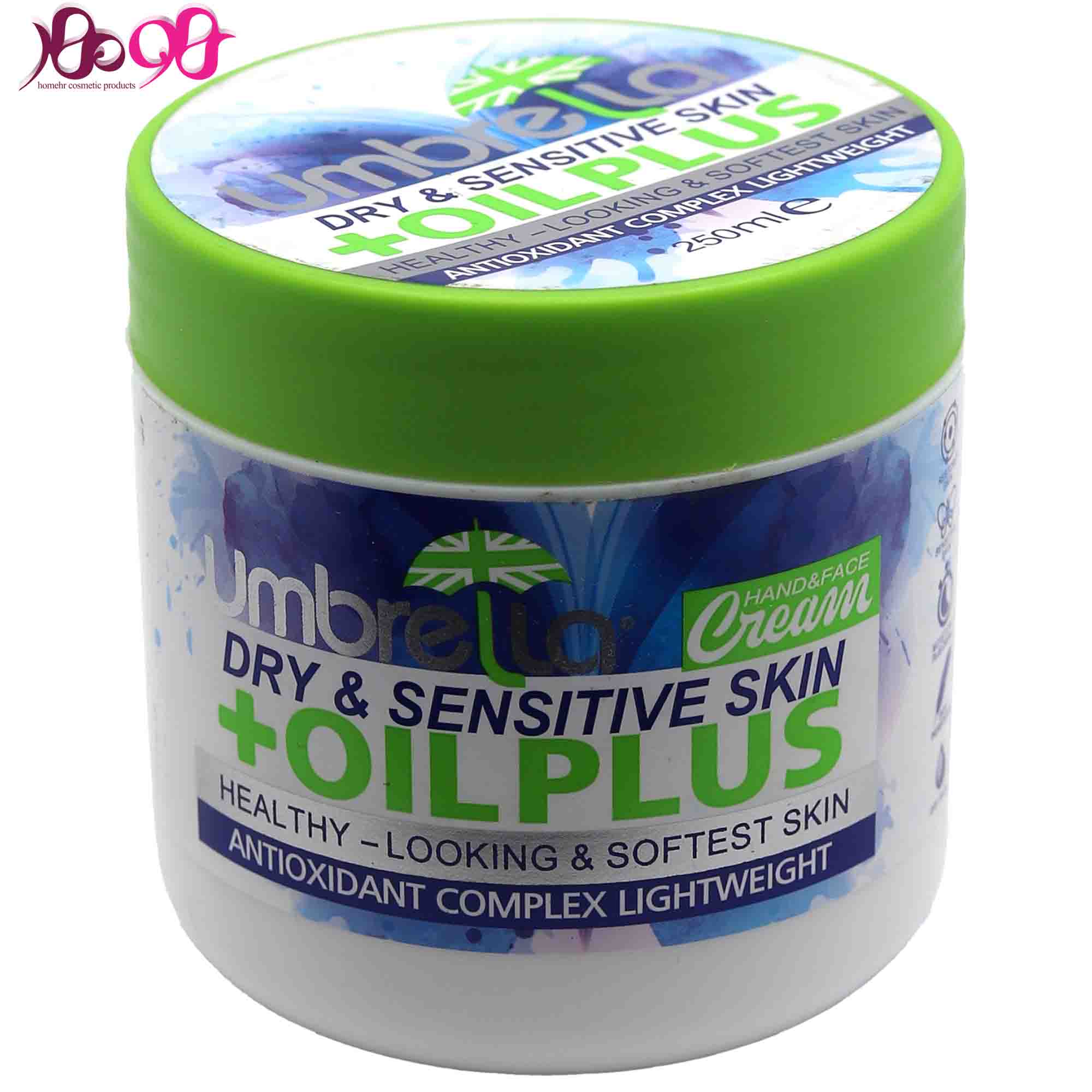 ژل کرم مرطوب کننده اویل پلاس کاسه ای آمبرلا 250 میل - Umbrella