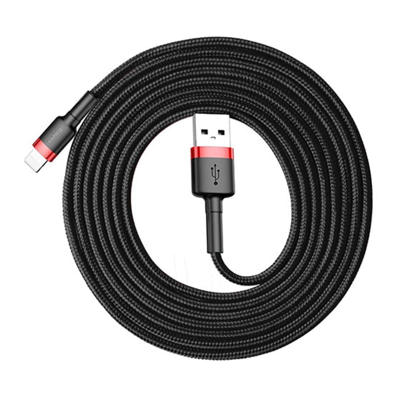 کابل شارژ باسئوس USB به Lightning مدل Cafule (2 متری/ 15A)