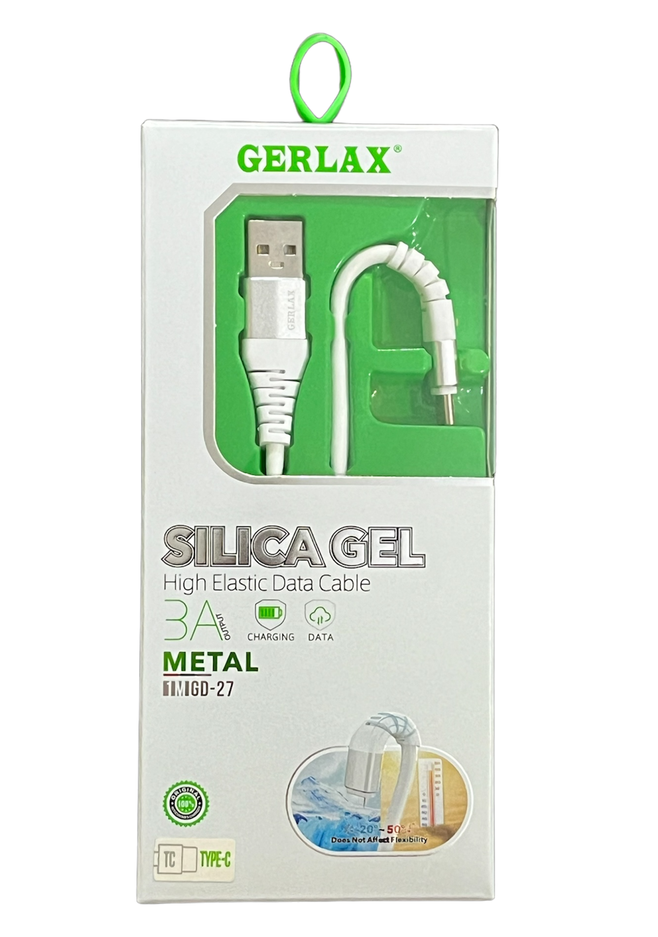 کابل شارژ تایپ سی جرلکس GD-27