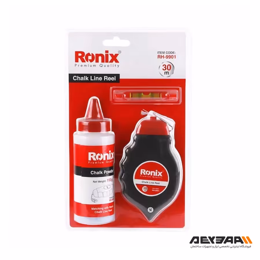 ریسمان بنایی (چاک لاین) 30 متری رونیکس مدل RH-9901