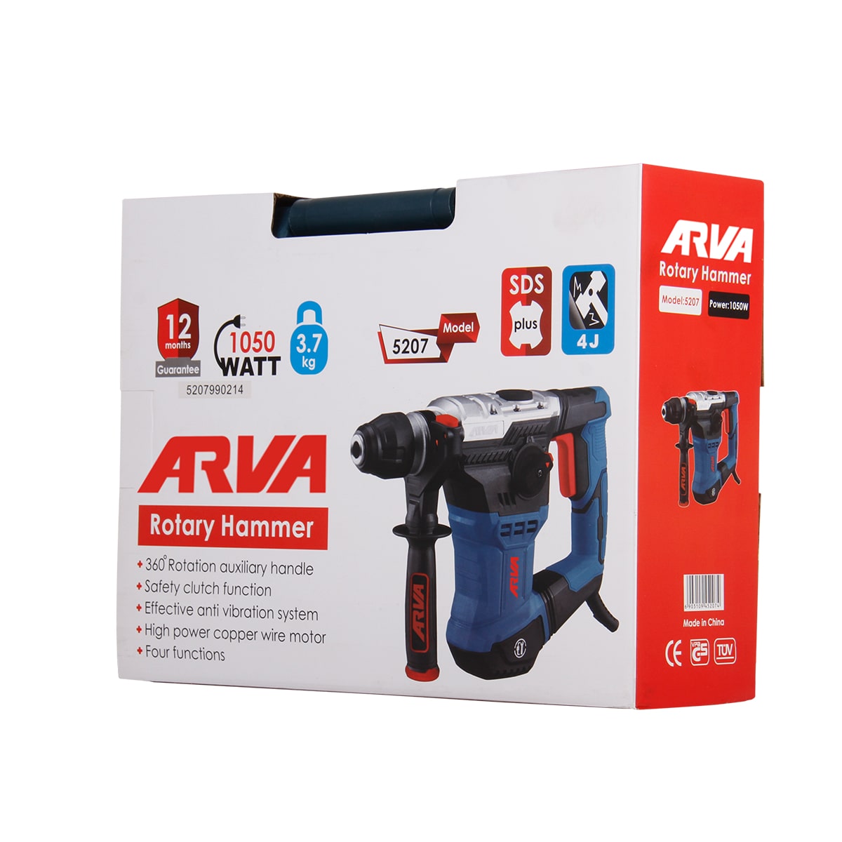 بتن کن 5 کیلویی 1500 وات مدل 5214 آروا