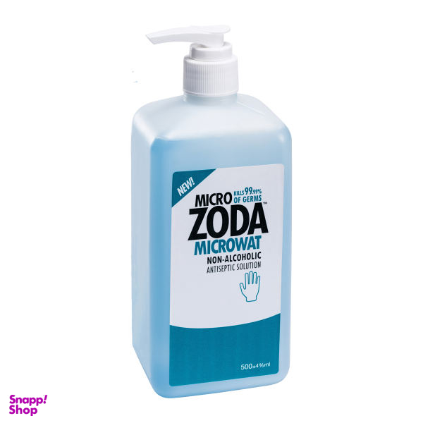 محلول ضدعفونی کننده دست میکروزد مدل میکرووات حجم 500 میلی لیتر