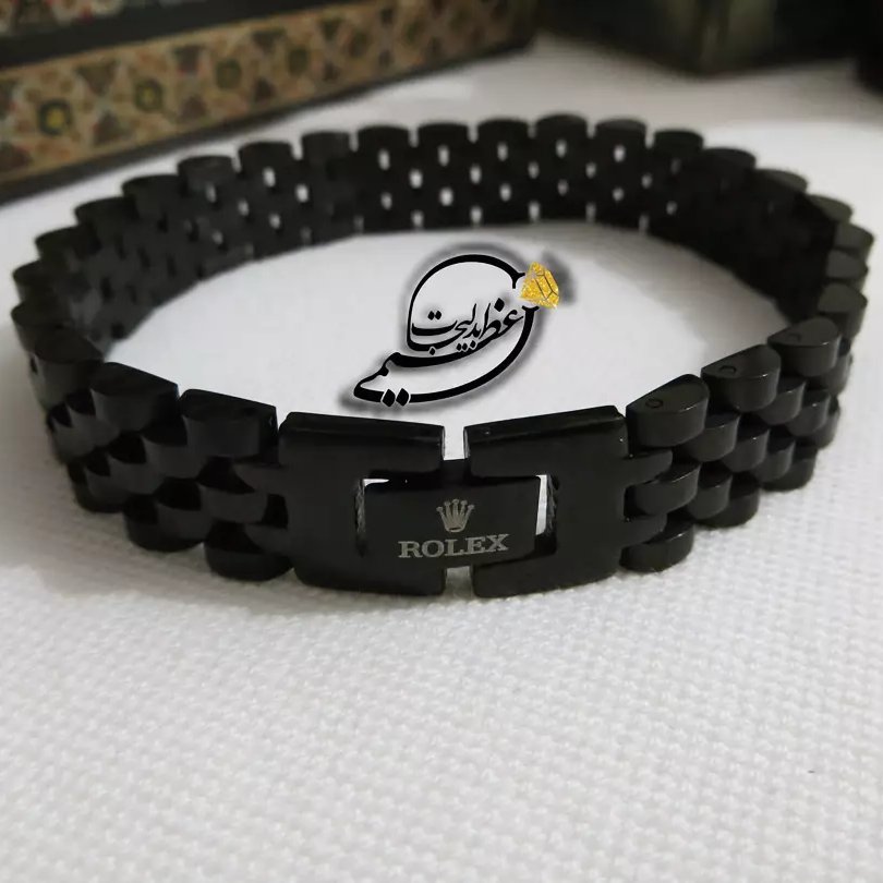 دستبند بند ساعتی طرح رولکس