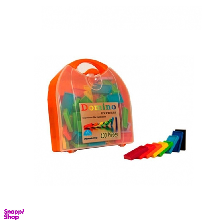 بازی دورهمی فکرانه مدل دومینو 100 قطعه ای