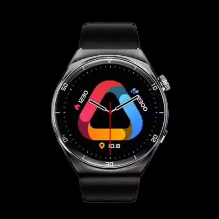 قیمت ساعت هوشمند QCY مدل GT2 با بند اسپورت مشکی