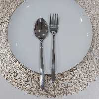 قاشق و  چنگال استیل آهنربا نگیر  مارک یونیک