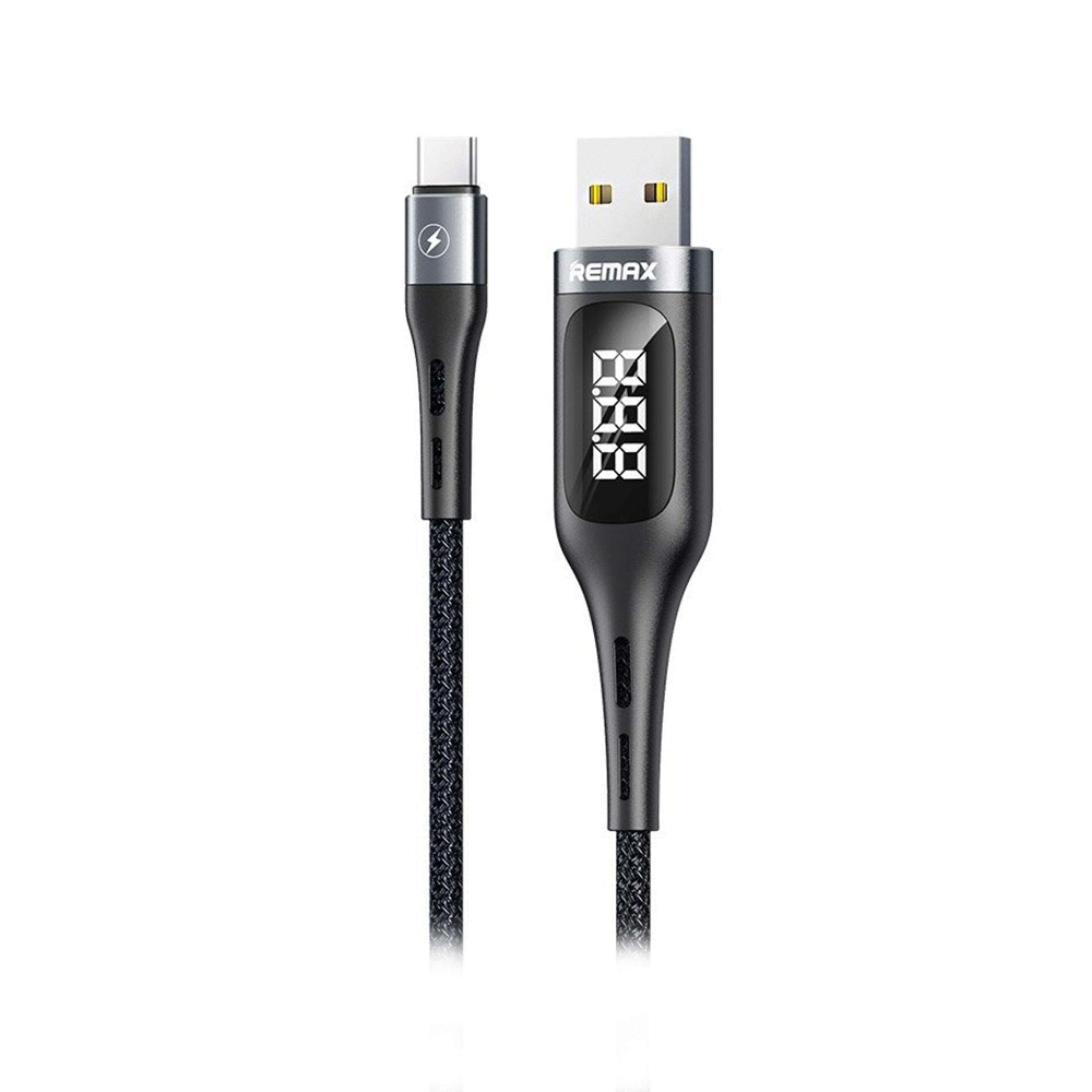 کابل شارژ  کنفی لایتنینگ  دارای نمایشگر هوشمند مدل RC-096a  ریمکس اصل