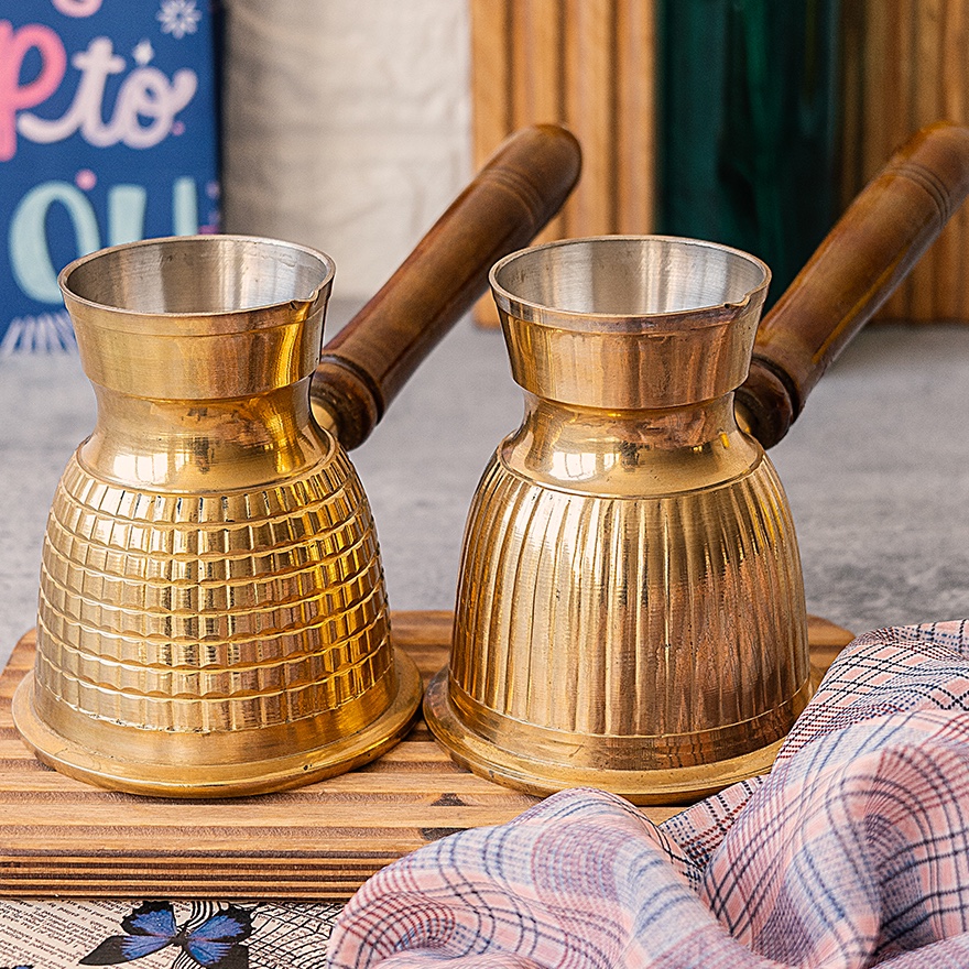 ترکجوش  برنجی 4 کاپ 