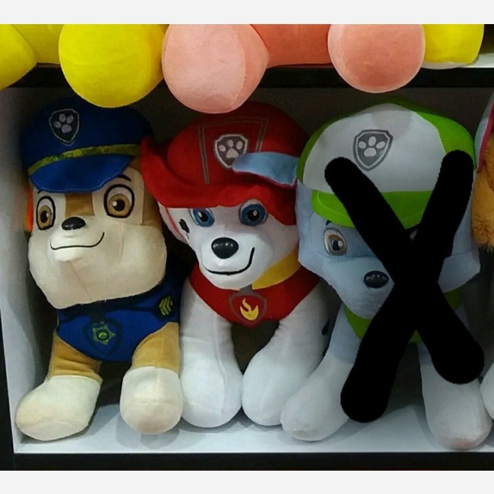 عروسک سگ نگهبان بزرگ(تک)