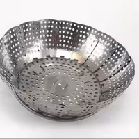 سبد تاشو استیل  بخار پز 