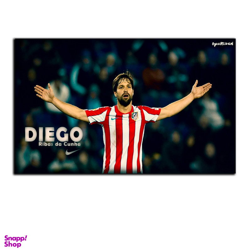 تابلو شاسی بکلیت طرح بازیکن فوتبال باشگاه اتتلیکو مادرید دیگو ریباس مدل SH-S6940