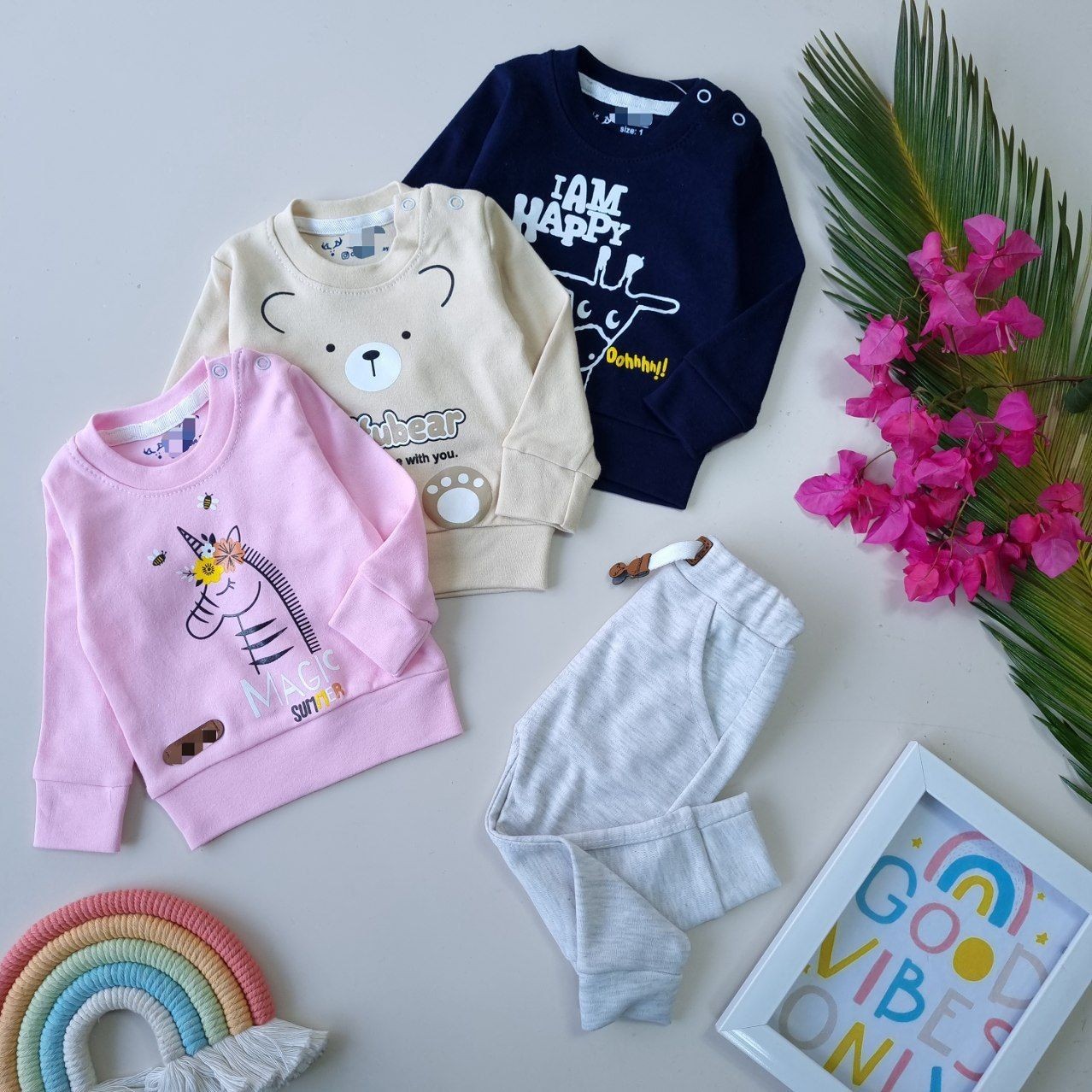 بلوز شلوار بچگانه سایز 3 ماه تا 3 سال