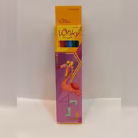 مداد رنگی    6    رنگ       LOoky    