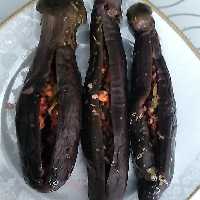 ترشی بادمجان شکم پر