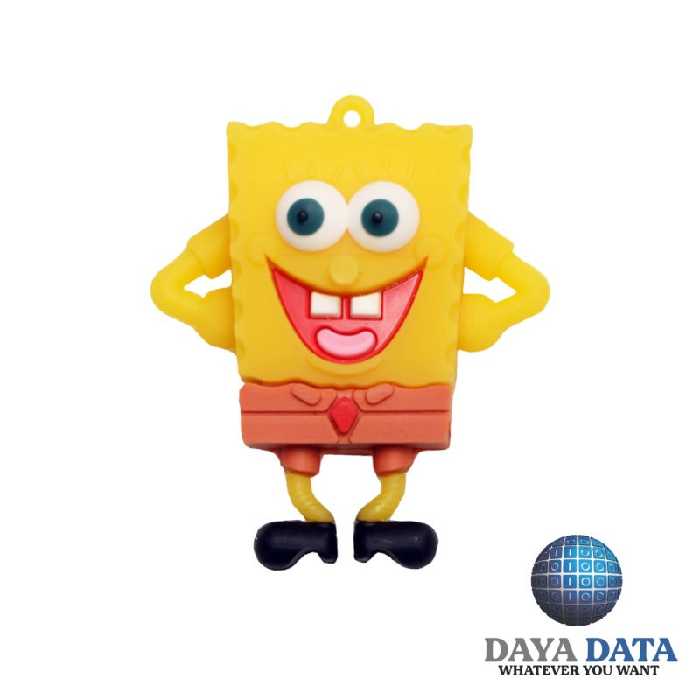 فلش مموری فانتزی دایا دیتا  باب اسفنجی خندان مدلPC1019-5 ظرفیت64GB-USB2 رنگ زرد