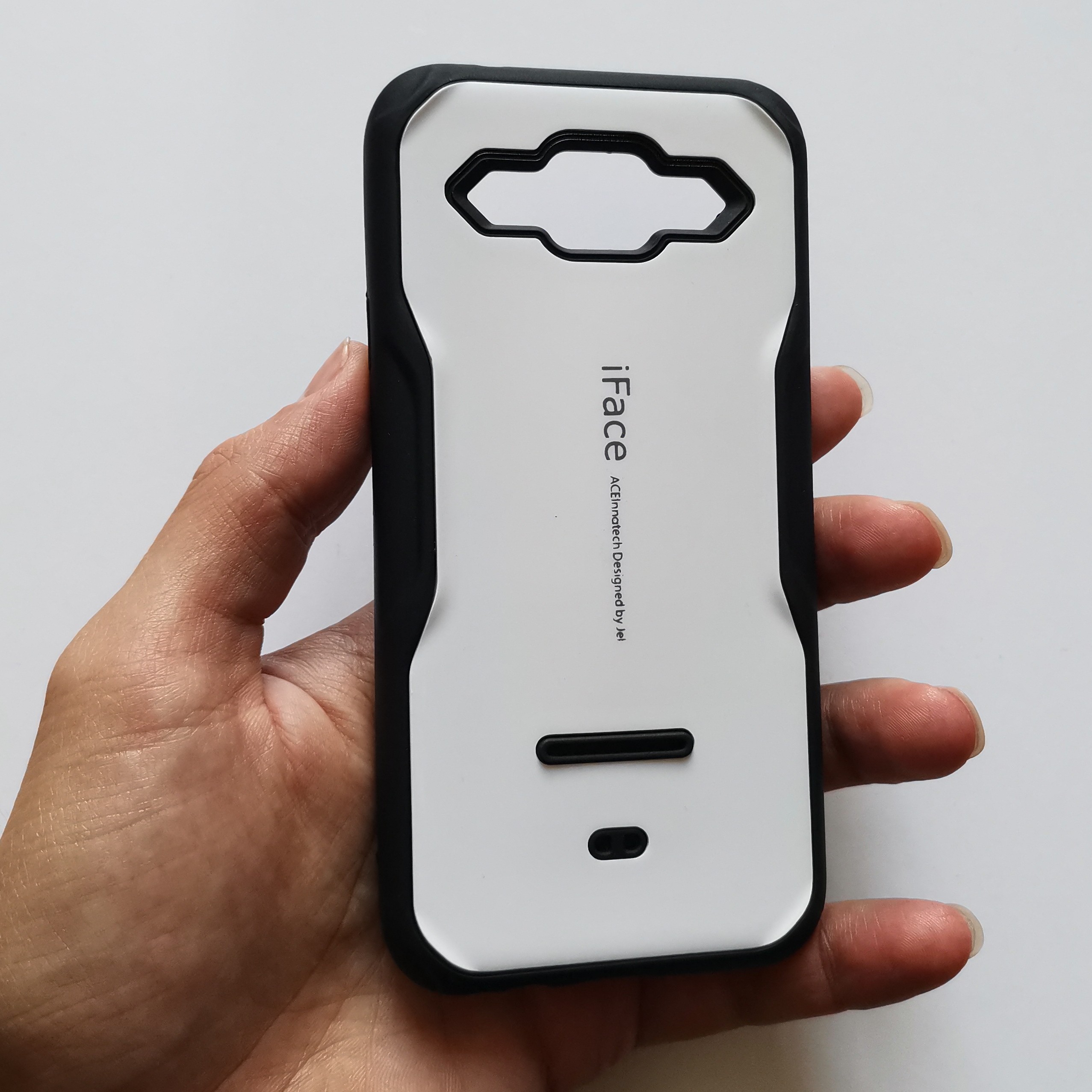 قاب iface محکم سفید گوشی سامسونگ E5