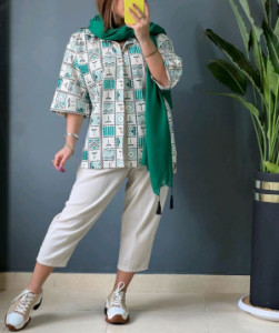 شومیز مانتویی 1809