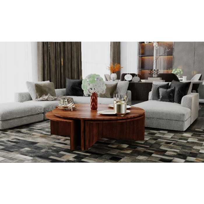 میز پذیرایی اعیان مدل FH327 مجموعه 5 عددی(ارسال با باربری.هزینه ارسال پس کرایه)