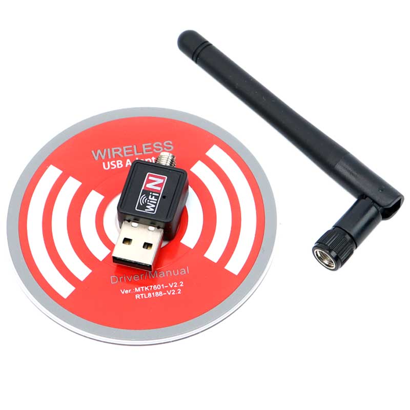 کارت شبکه USB آنتن دار بی سیم DA-W932 300Mbps