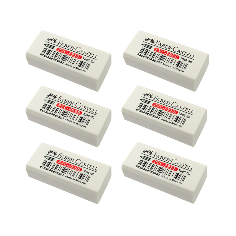 پاک کن فابر کاستل مدل 188730 بسته 6 عددی