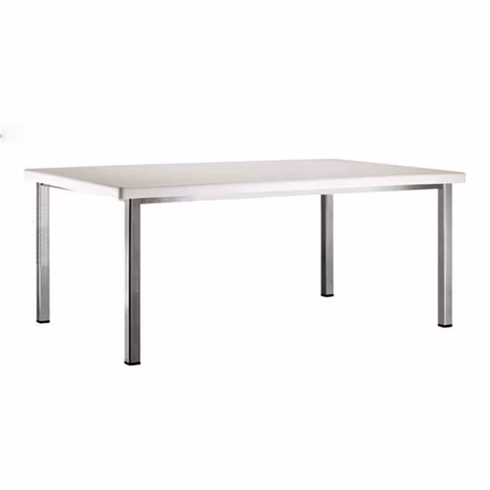 میز صفحه پلاستیکی مستطیل با پایه پروفیلی 75*120 کد 548 نظری