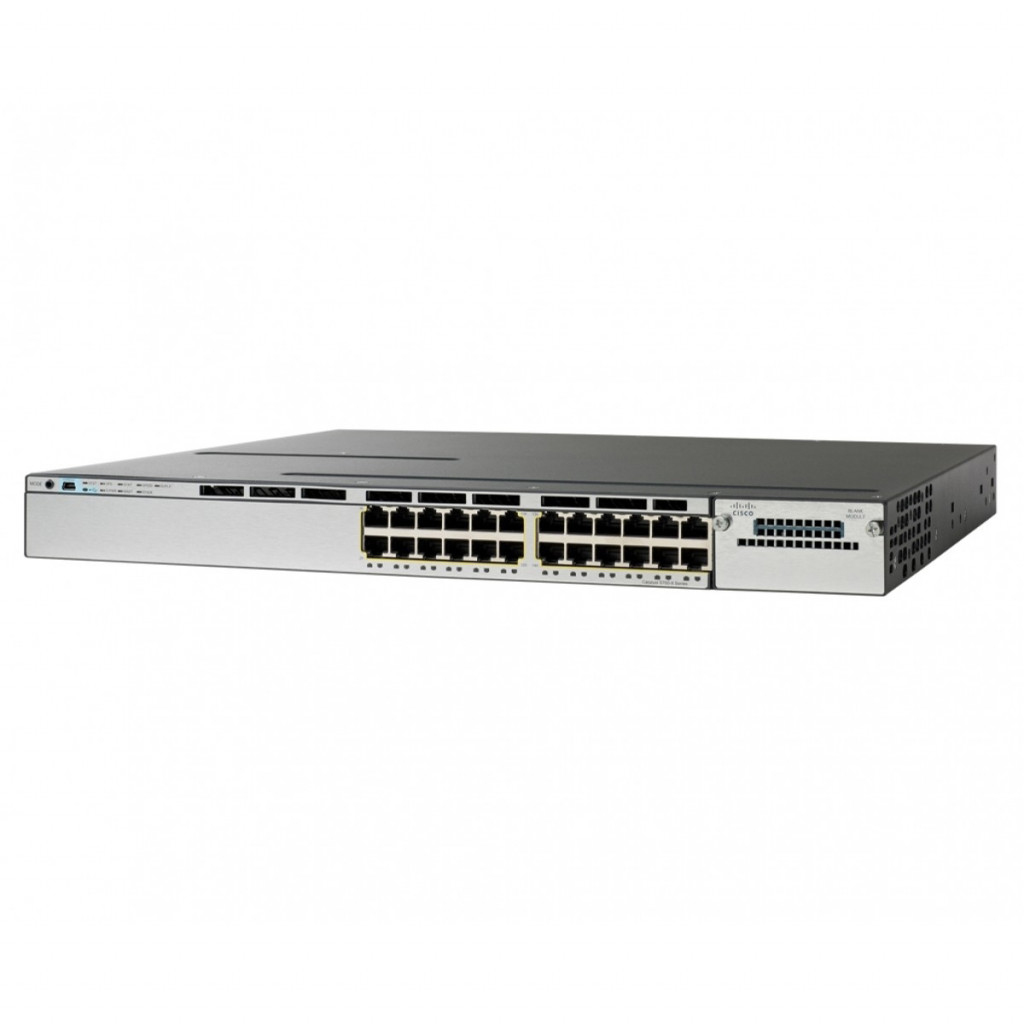 قیمت و خرید سوییچ شبکه 24 پورت سیسکو مدل C3850-24T-S | نت ران