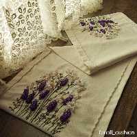 رانر گلدوزی شده طرح گل