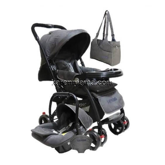 ست کالسکه کریر و ساک لوازم نوزاد اسپرینگ مدل 047K