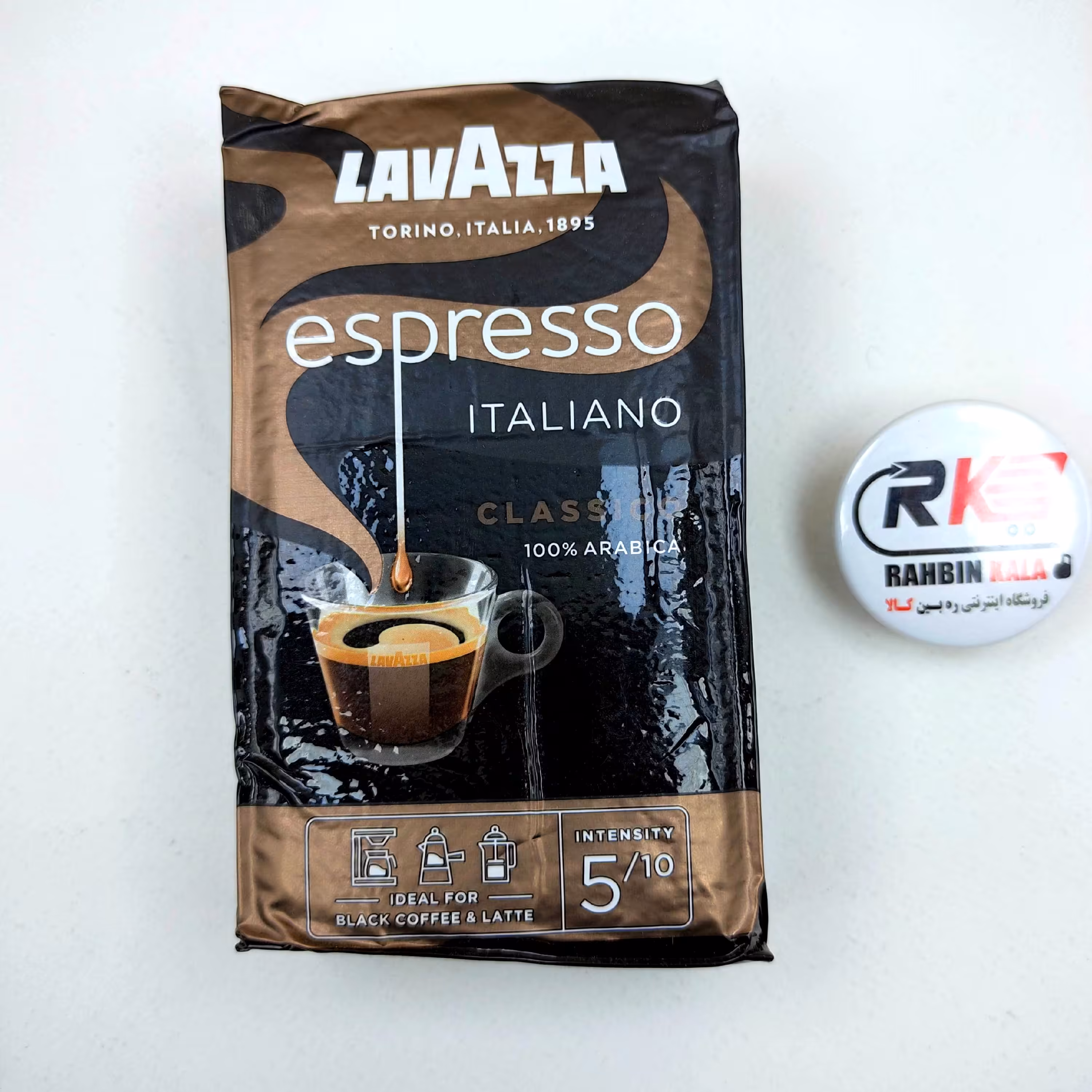 پودر قهوه اسپرسو ایتالیانو کلاسیک 250گرم لاوازا  lavazza لاواتزا