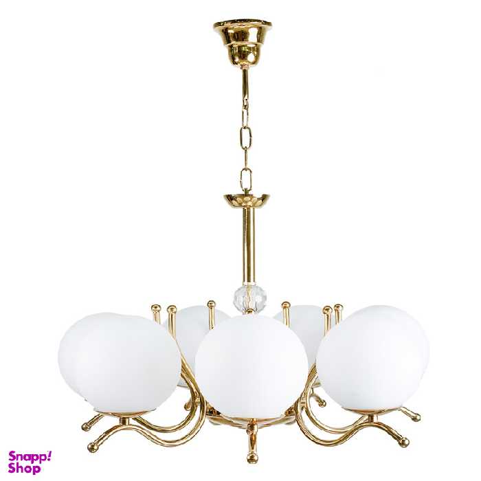 لوستر 7 شعله چشمه نور کد A1242/7-WT