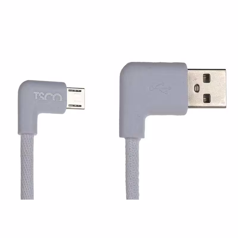 کابل شارژ MicroUSB پاور بانکی تسکو TSCO TC 59N سفید