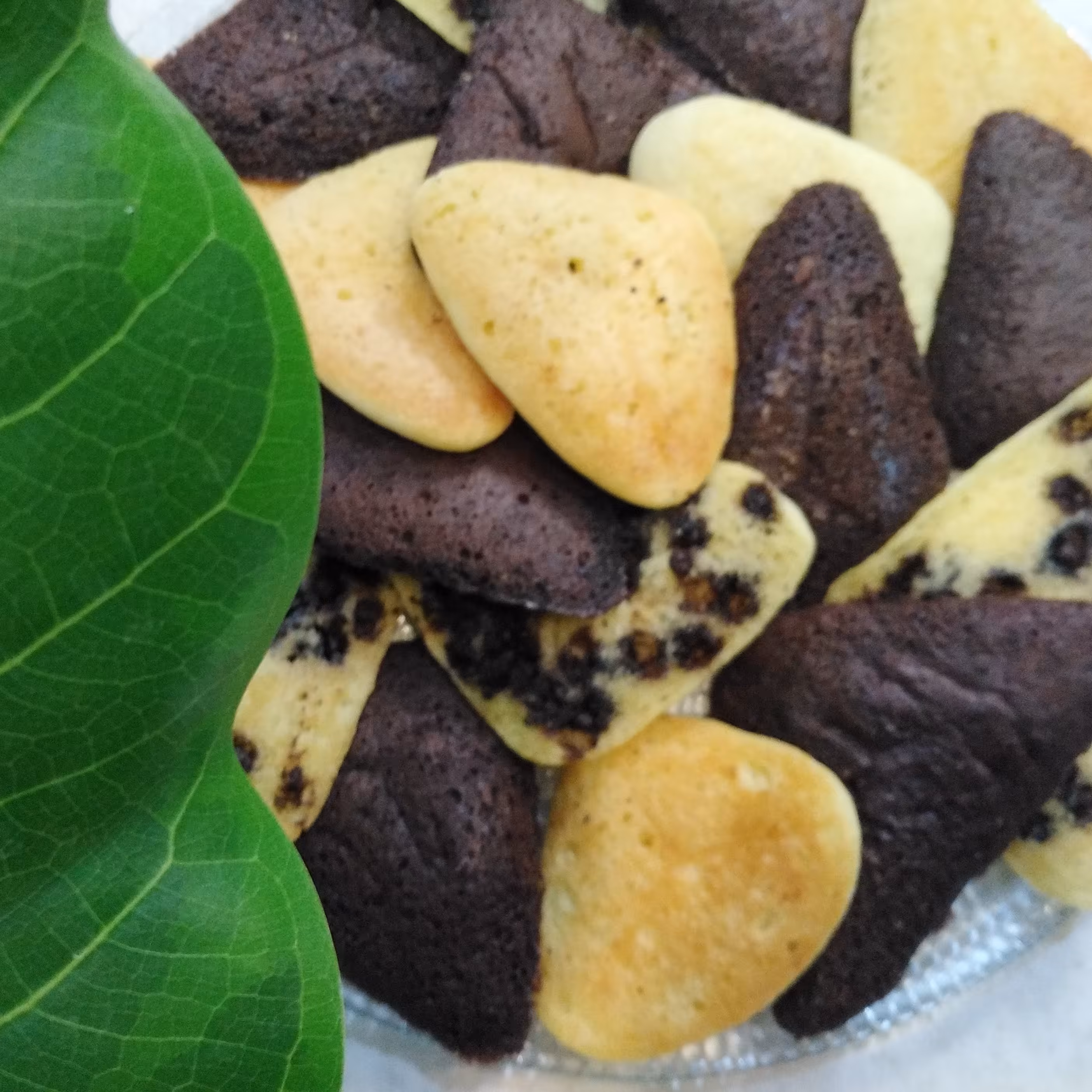 کیک اسنکی دو رنگ (کوکی میکری) 