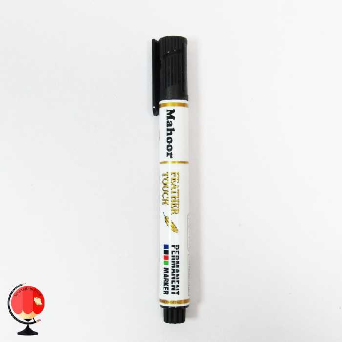 ماژیک جوهر ثابت مشکی نوک گرد ماهور