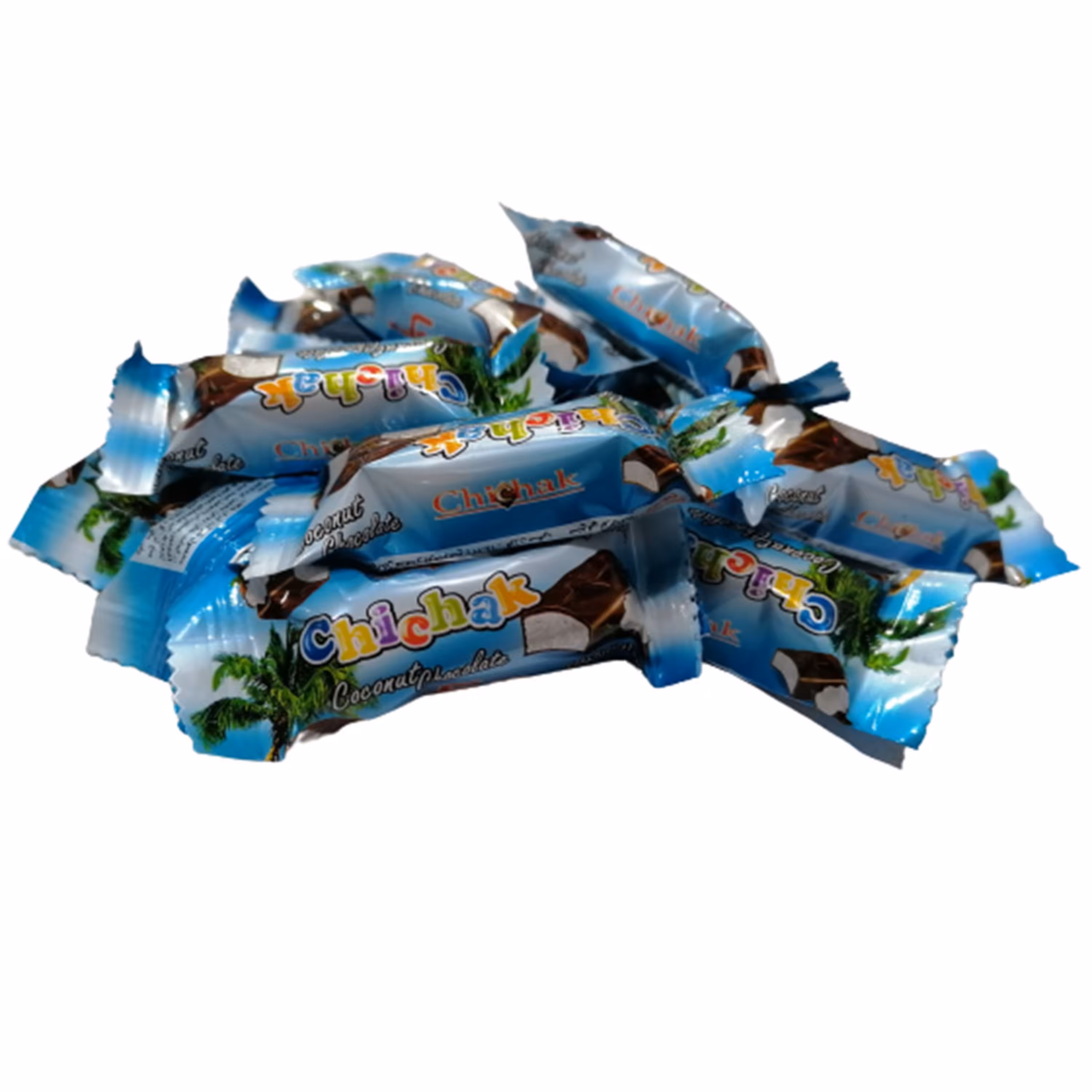 شکلات نارگیلی با روکش کاکائو چیچک 1 کیلوگرمی