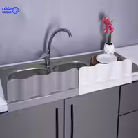 گارد لبه سینک طرح موج بهنیا