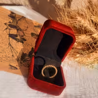 انگشتر  طلایی جذاب