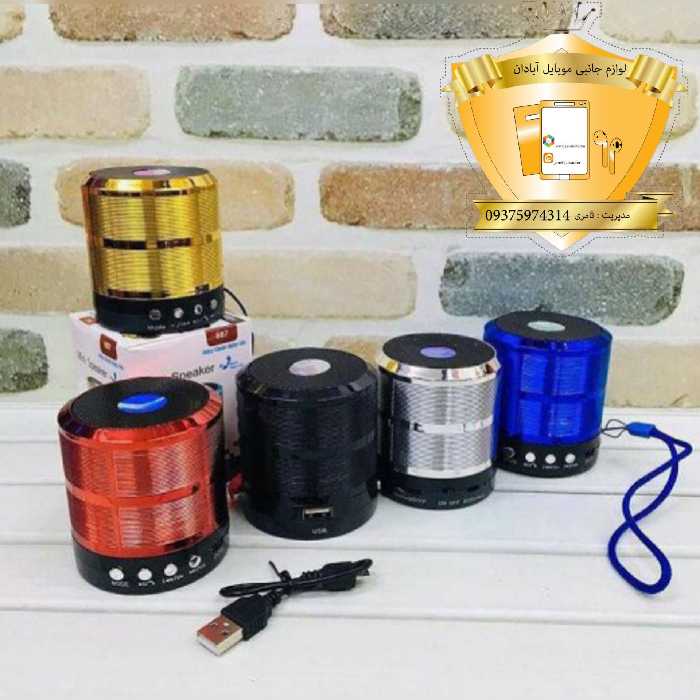 اسپیکر شارژی بلوتوثی قابل حمل مدل WS-878