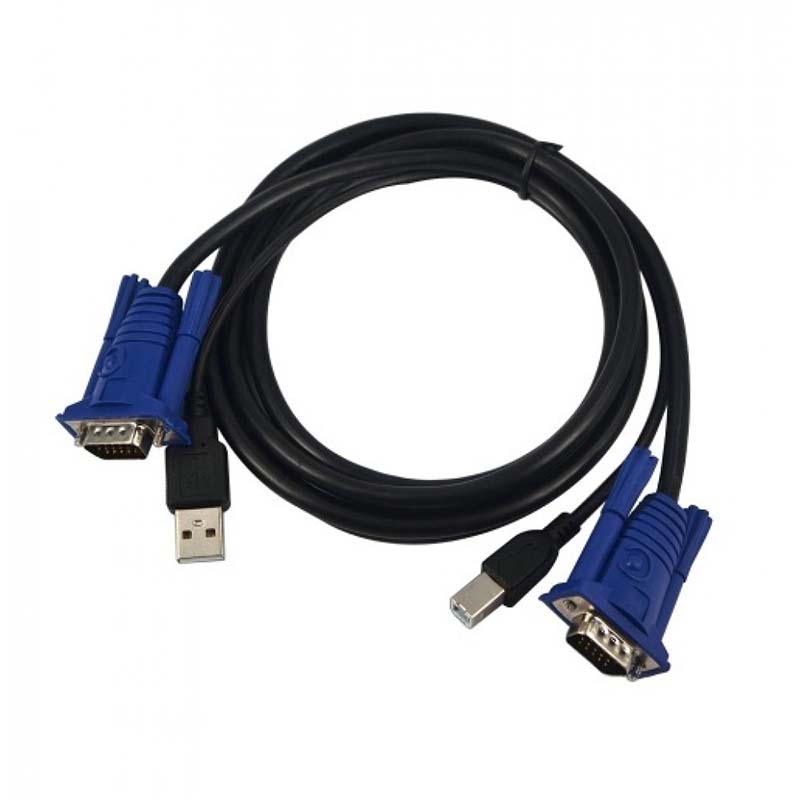 کابل کی وی ام KVM 1.5M USB