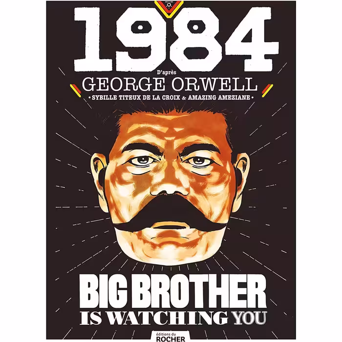 کتاب زبان اصلی  roman graphique dapres George Orwell انتشارات DU ROCHER