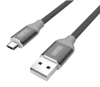 کابل تبدیل USB به microUSB یونیتک مدل Y-C4026GY طول 1 متر
