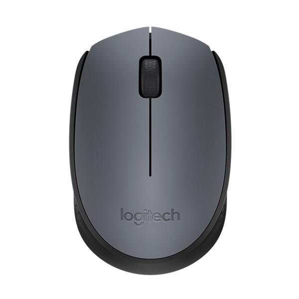 ماوس بی‌ سیم لاجیتک Mouse Logitech M170 (خاکستری)