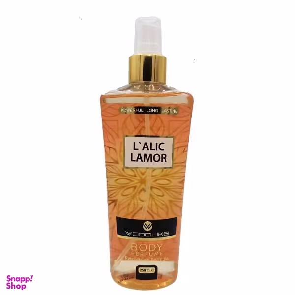 بادی اسپلش وود لایک مدل Lalic Lamor حجم 250 میلی لیتر