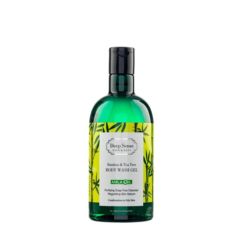 شامپو بدن پوست چرب دیپ سنس مدل بامبو حجم 400mL