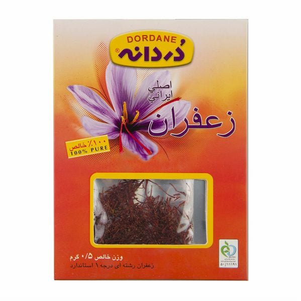 زعفران درجه یک استاندارد(نیم گرمی)