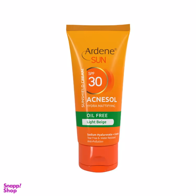 کرم ضد آفتاب آردن (Arden) مدل Acnesol با SPF 30 رنگ بژ روشن حجم 50 میلی‌ لیتر